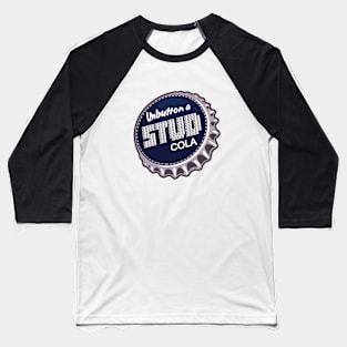 Vintage Stud Cola Soda Bottlecap Baseball T-Shirt